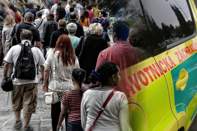 první pomoc ve městě