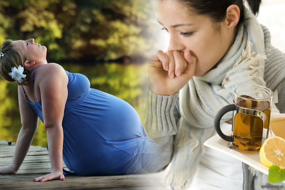 Nachlazení v těhotenství