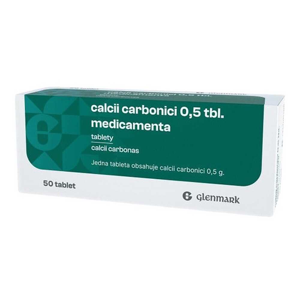 Calcii Carbonici 0,5 Tbl. Medicamenta