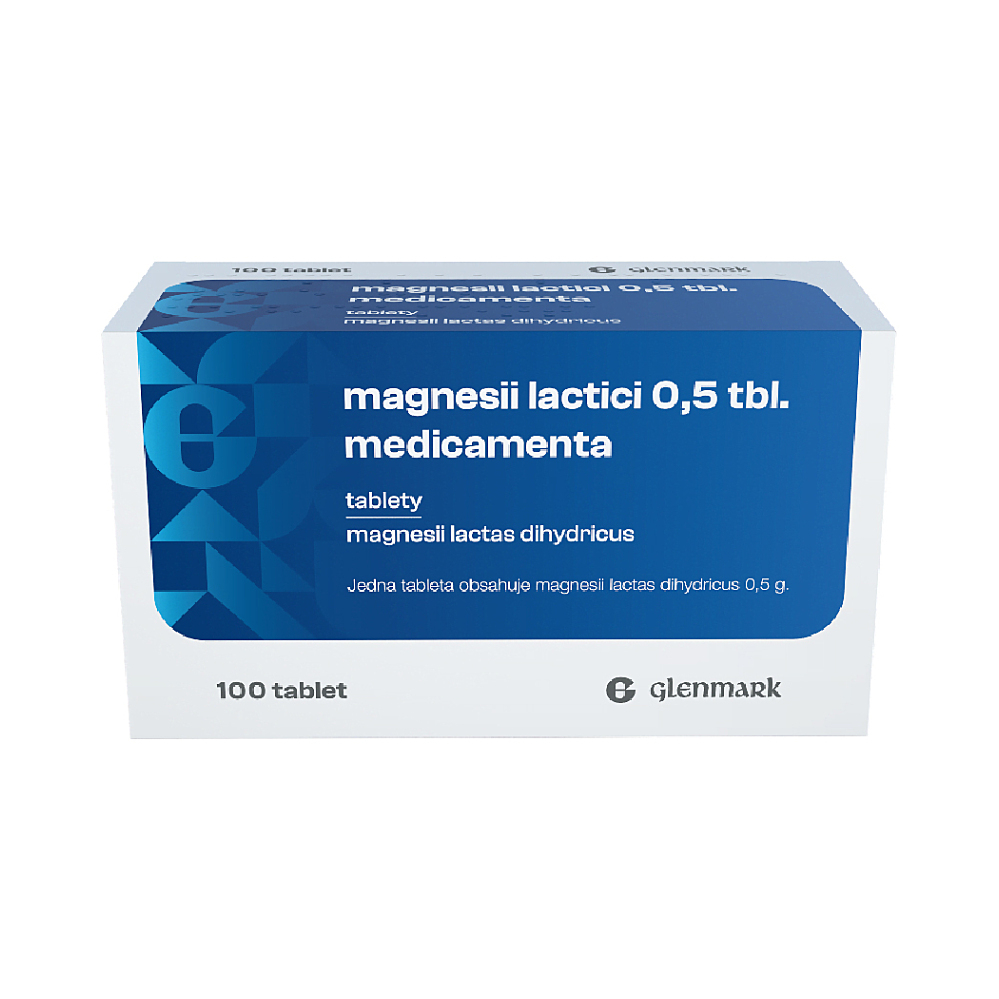 Magnesii Lactici 0,5 Tbl. Medicamenta